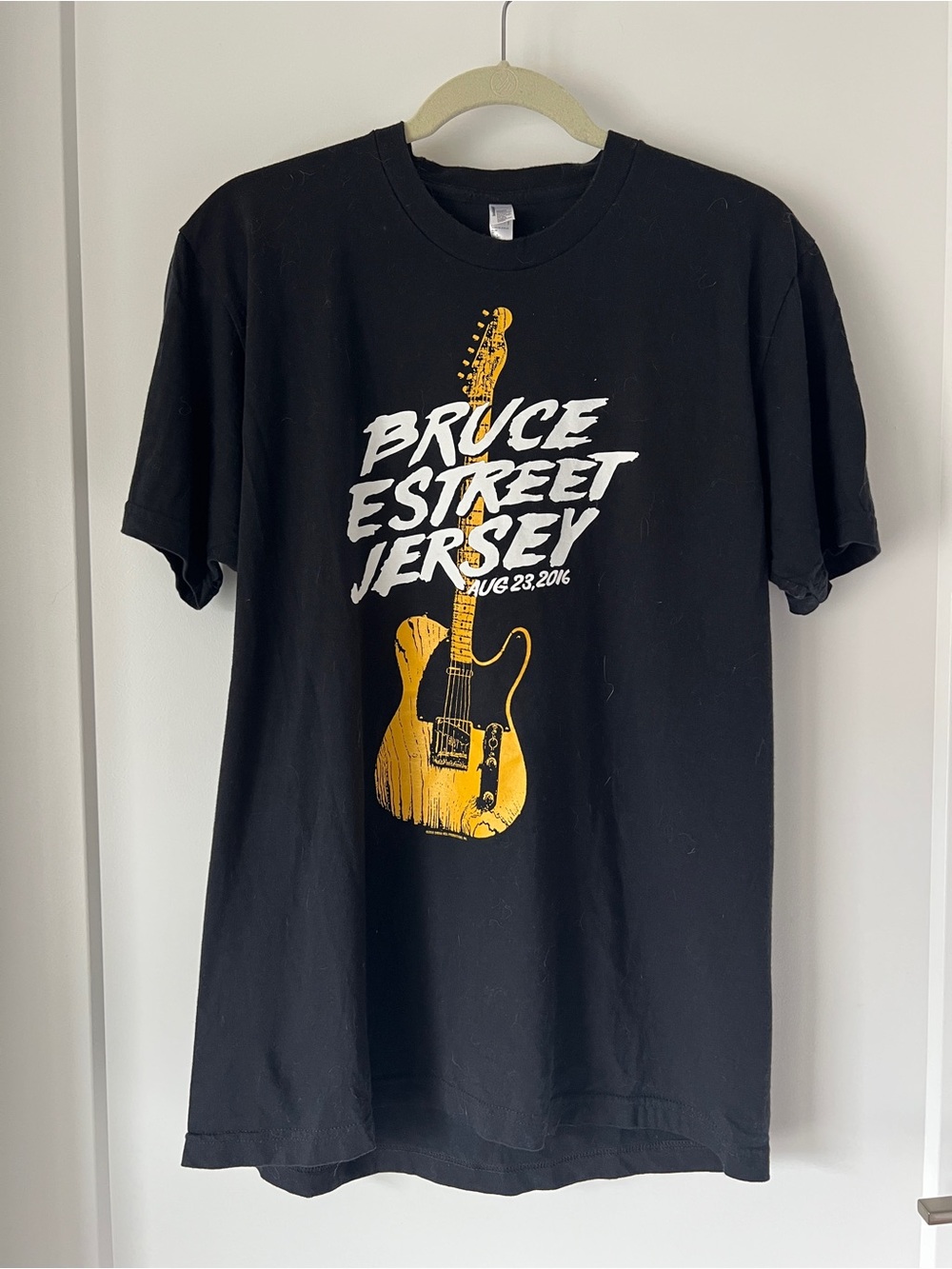 Bruce Springsteen EStreet Jersey Black Graphic Concert Tee